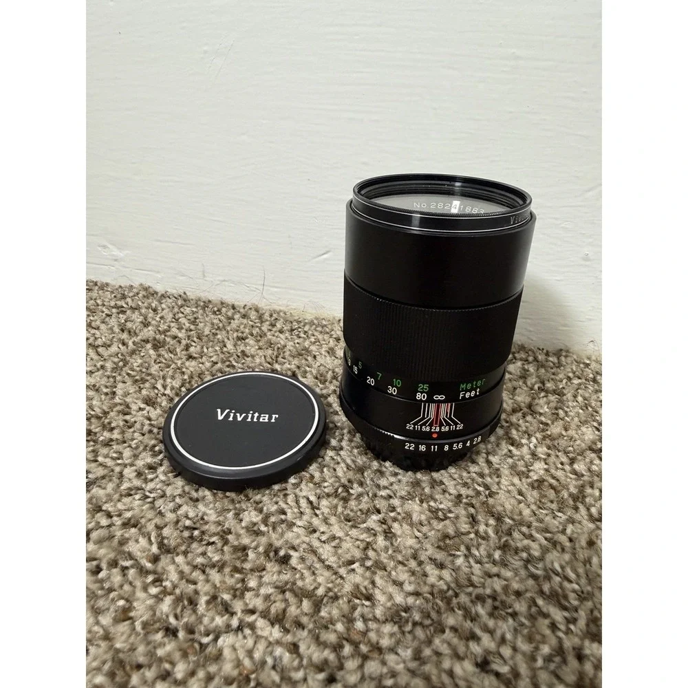Vivitar Auto Telephoto 135mm f/2.8 Manual Focus Lens Made in Japan